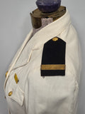 NNC Navy Nurse White Uniform Set Jacket & Skirt <br> (B-33" W-26" H-32")