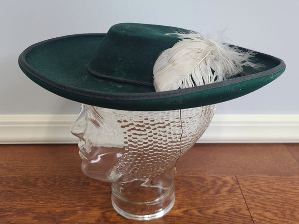 German Green Traditional Hat Regensburg