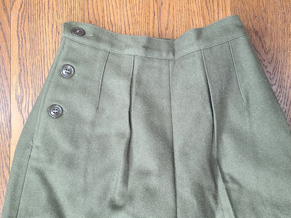 Women's Wool Trouser Liner Size 12R 1945 (26" Waist)