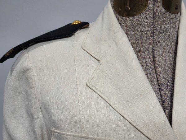 NNC Navy Nurse White Uniform Set Jacket & Skirt <br> (B-33" W-26" H-32")