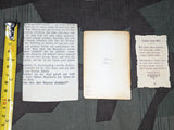 Lot of Pocket Calendar Books 1943-45 & Photo from Großdeutschland Soldier