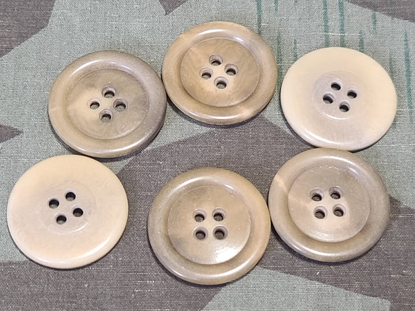 Large 28.5mm Vintage Buttons (6 pack)