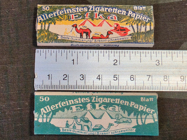 Set of 3 Original Efka Cigarette Rolling Papers