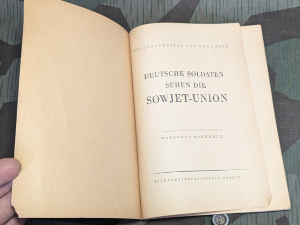Book German Soldiers See the Soviet Union 1941