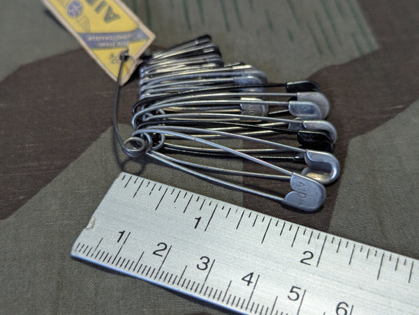 Lot of 24 German Safety Pins Aida