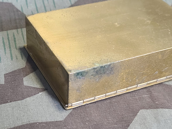 Gemeinde Kappel 1943 Wood Lined Metal Cigar Box