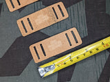 Reproduction Early Leather Gas Mask Strap Reinforcement Set