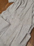 Army Nurse Seersucker Hospital Dress and Cap (Named) <br> (B-34" W-25" H-33")