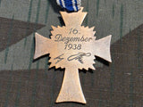 Original Mother's Cross in Bronze with Ribbon