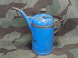 Blue Petroleum Can