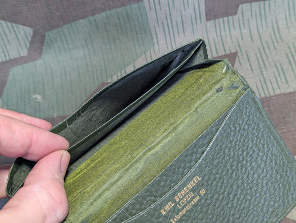 Emil Schenkel Green Imitation Leather Wallet