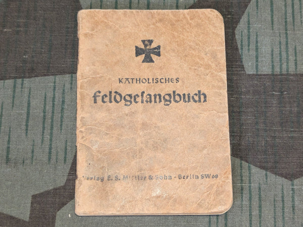 Soldier's Catholic Feldgesangbuch Song Book 1939