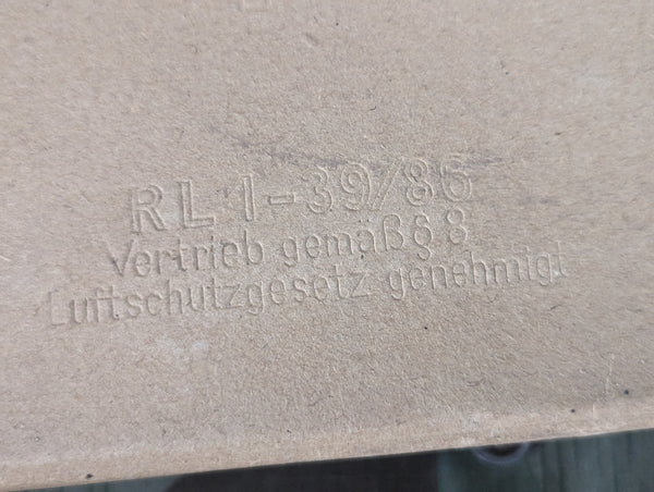 VM40 Volksgasmaske Luftschutz in Box