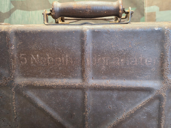 Original M24 Stick Smoke Grenade Steel Transport Case