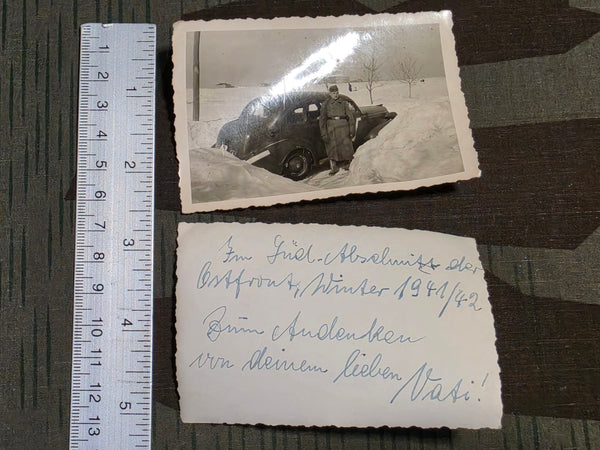 Lot of 8 Soldiers Photos Vati 1941/1942
