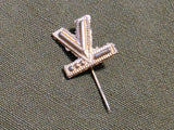 V for Victory Morse Code Stick Pin