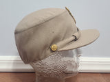 WAC Officer Khaki Hobby Hat (Size 22 1/2)