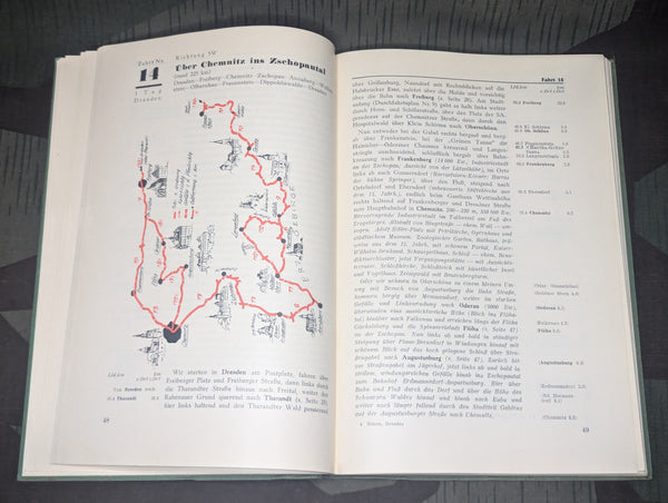 Sonnabend Sonntag in Auto Dresden Touring Book 1935