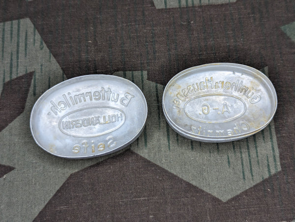 Original Holländerin Buttermilch Seife Travel Soap Container