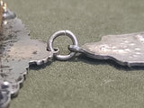 St Sebastian Patron of Soldiers Sweetheart Brooch Sterling
