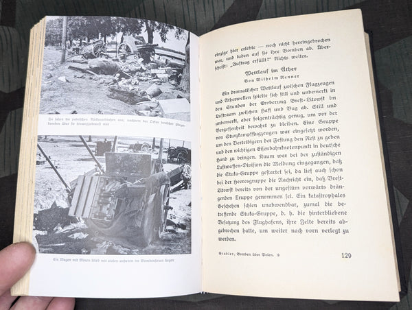 Mit Bomben und MGs Über Polen Book with Pictures