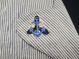 Navy WAVES Seersucker Jacket <br> (36" Bust)
