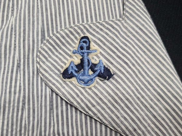 Navy WAVES Seersucker Jacket <br> (36" Bust)