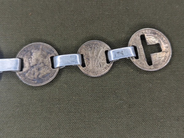 Army Air Corps Australia Coin Bracelet