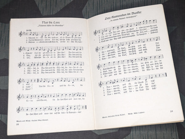 Soldier's Song Book Das Lied Der Front Heft 2 1940
