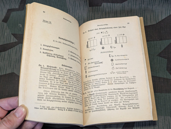 Offizierthemen 1938 Officer's Training Handbook