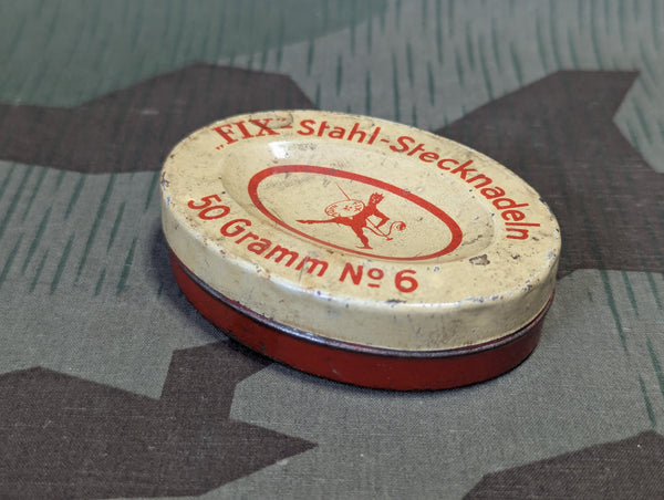 Fix-Stahl Stecknadeln Sewing Pin Tin