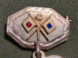 God Bless America Signal Corps Sweetheart Pin