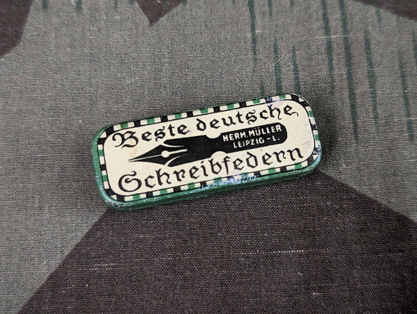 German Pen Nib Tin