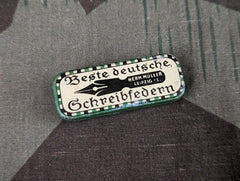 German Pen Nib Tin