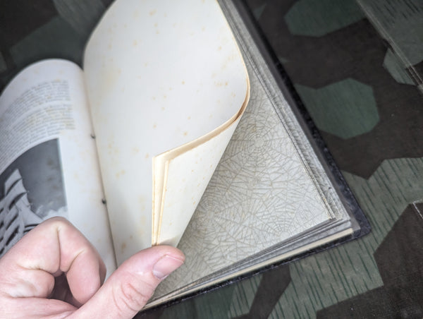 Soldiers Service Journal Photo Album Stripped