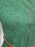 Green Knit Top and Skirt Set <br> (B-36" W-26" H-36")