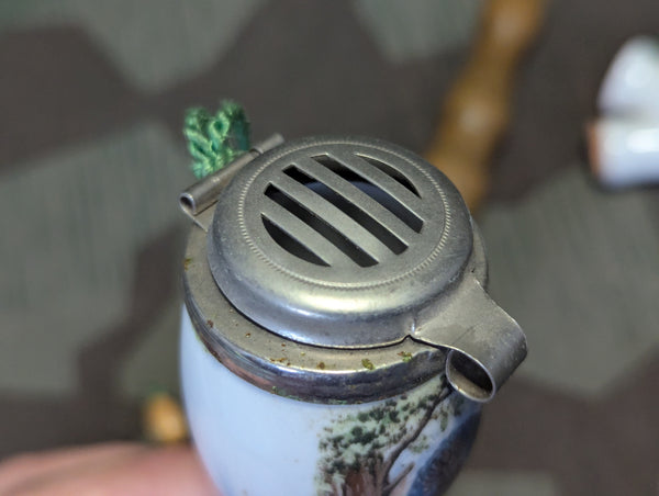 Pheasant Scene Traditional German Pipe