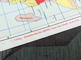 Deutschland Grenzen in Westen Map NSDAP Printer