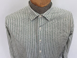 Green Print German Civilian Shirt (48" Chest)