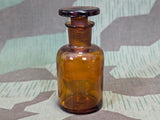 Ol. Bergamottae German Glass & Enamel Apothecary Bottle (Bergamot Essential Oil)