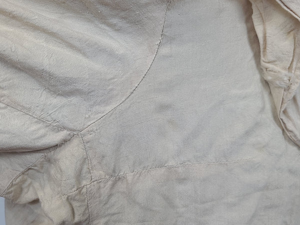 German Prewar Silk Dress Handmade <br> (B-46" W-39.5" H-46")