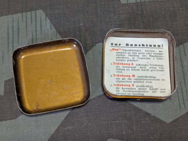 OSO Schreibband Typewriter Ribbon Tin