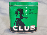 Club Pipe Tobacco Tin Romanian