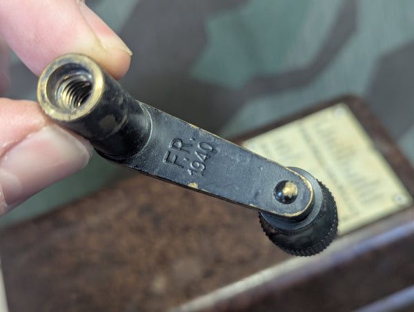 SABA 1940 FF33 Field Phone WORKING