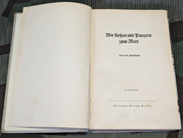 Wir Stossen Mit Panzer Zum Meer 1940
