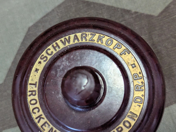 Bakelite Schwarzkopf Dry Shampoo Container DRP Minor Damage