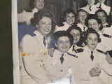 Two Large Navy Nurse Photos 1944