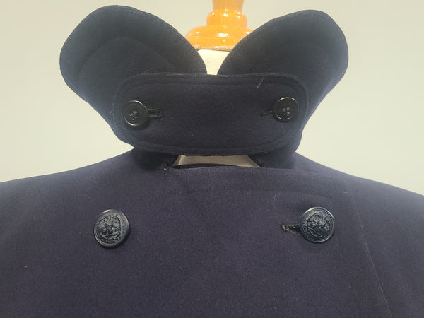 US Navy WAVES Heavy Overcoat (43" Bust)