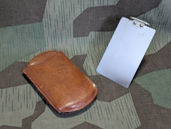 Shaving Mirror in Leather Case