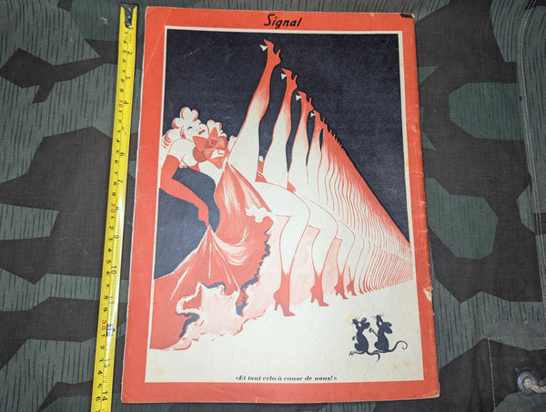 April 1941 Signal Magazine in French No. 7